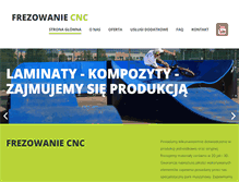 Tablet Screenshot of cieciecnc.pl